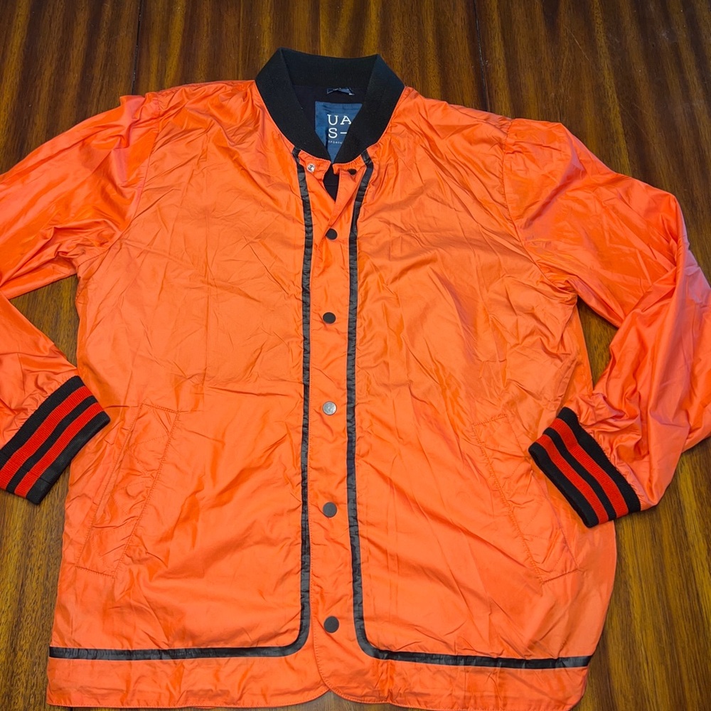 UNDER ARMOUR UAS Sportswear Bomber Lightweight Jacket Size XL